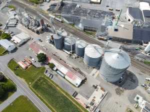 overhead shot of Triple-M-Farms