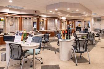an optometrists lobby