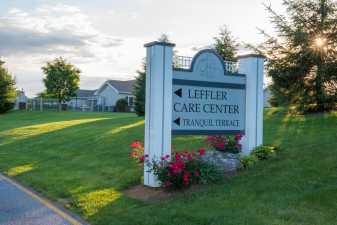 leffler care center road sign