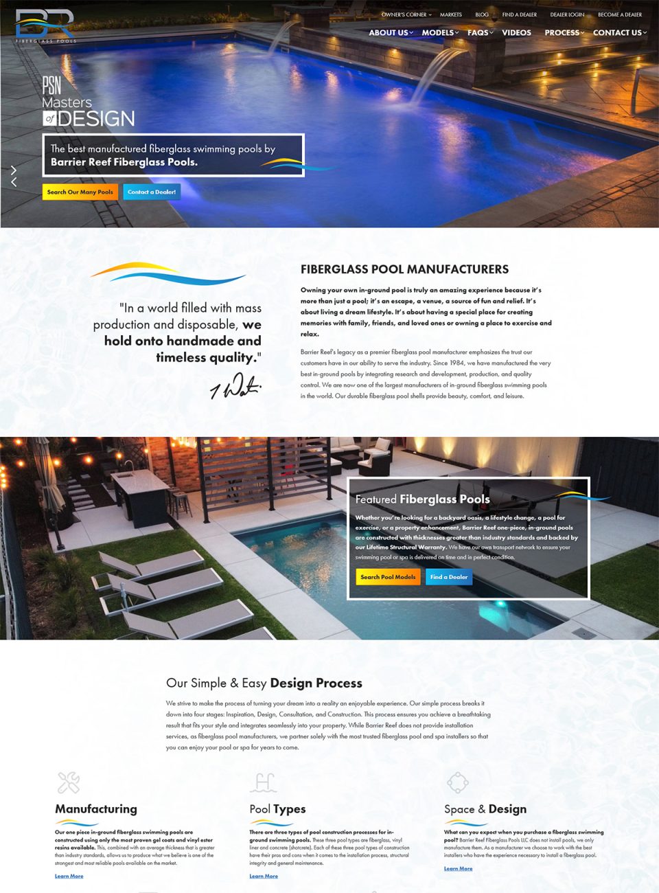 Barrier Reef Fiberglass Pools, LLC. Barrier Reef Fiberglass Pools, LLC.