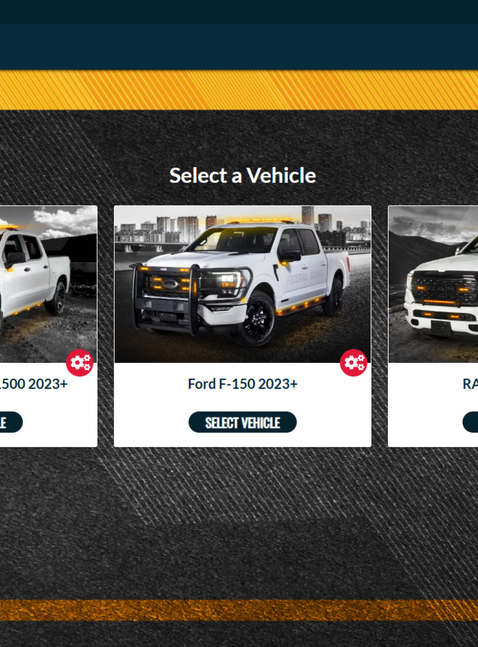 Federal Signal Case Study<br> Lightbar Configurator & Proposal Tool Federal Signal Case Study<br> Lightbar Configurator & Proposal Tool
