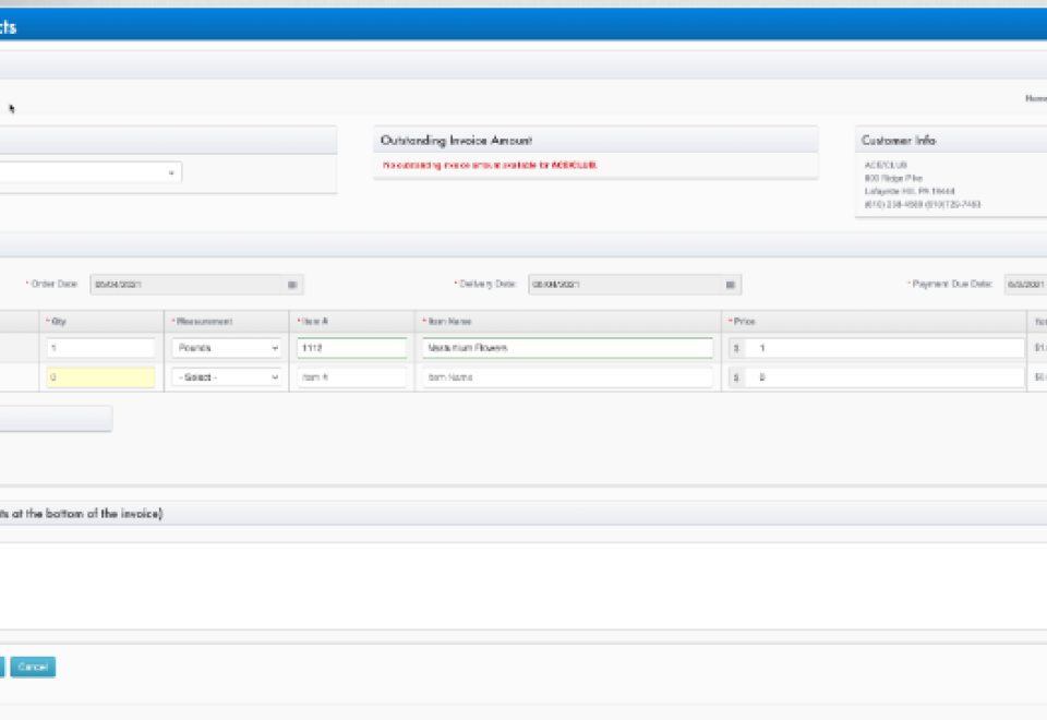 Fresh Produce Distributor Case Study ERP Accounting Solution