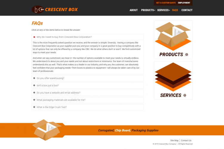 Crescentbox faq