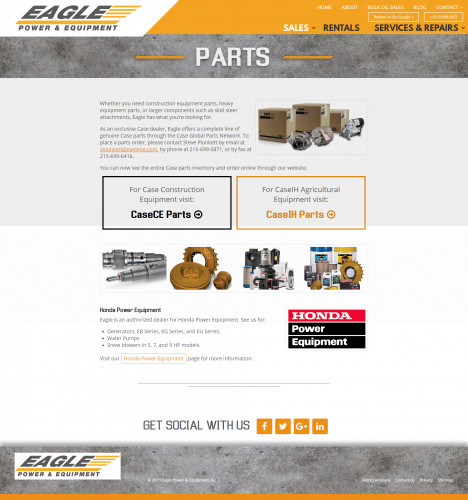 Eaglepowerandequipment sales parts