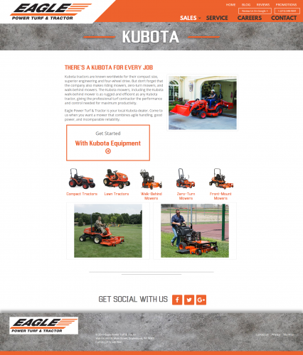 Eagleptt sales equipment kubota php