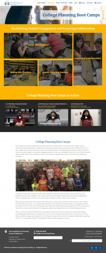 Accessandequity org programs college planning boot camps