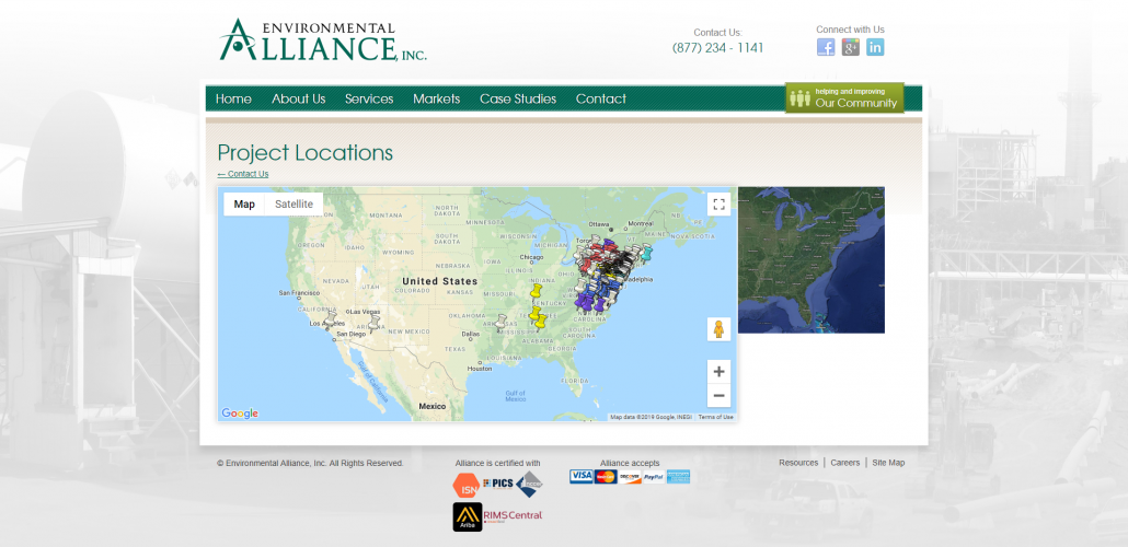 Envalliance contact project locations php
