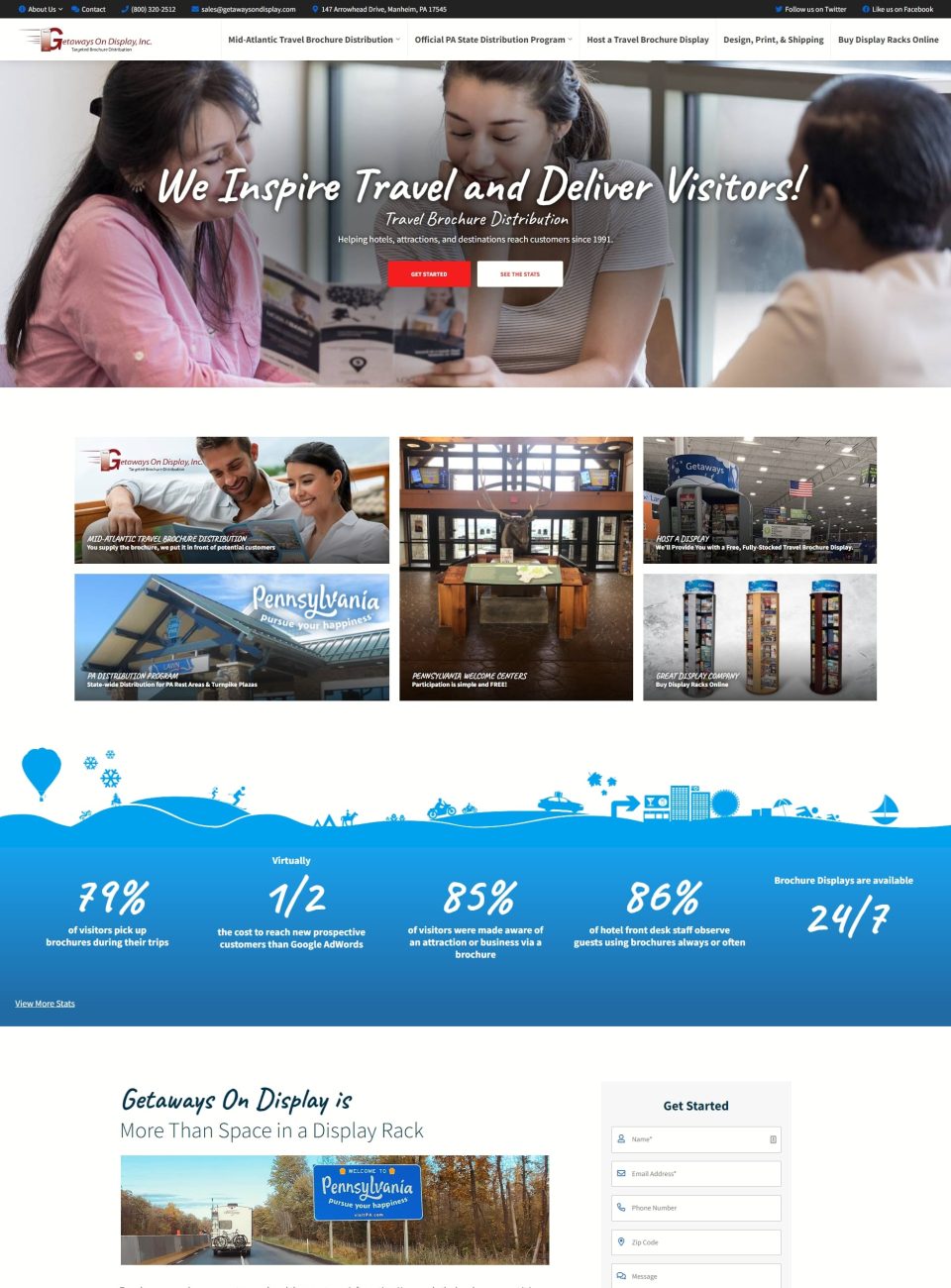 Getaways On Display