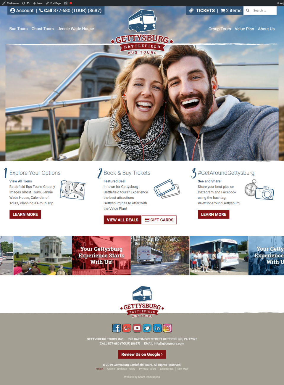 Gettysburg Battlefield Tours