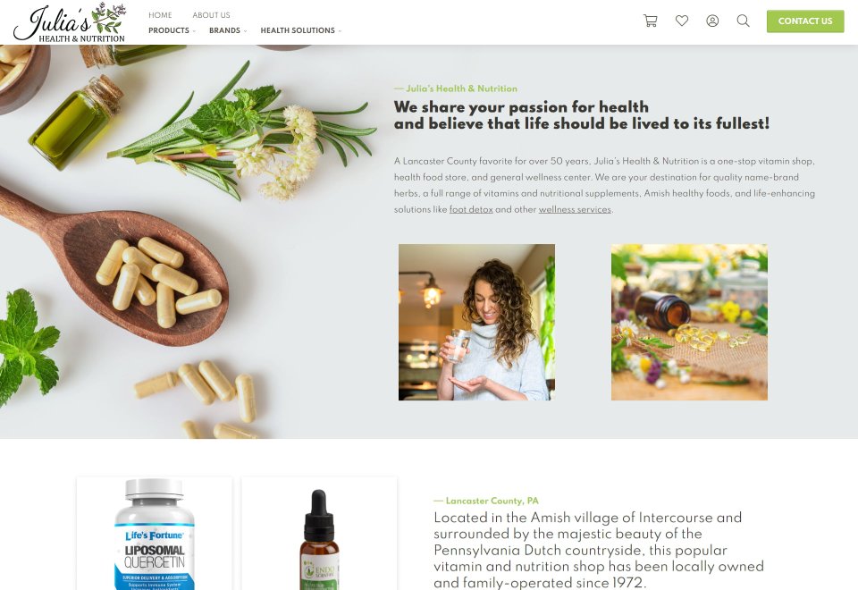 Julia's Health & Nutrition