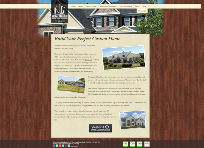 Normanlgraham custom homes php