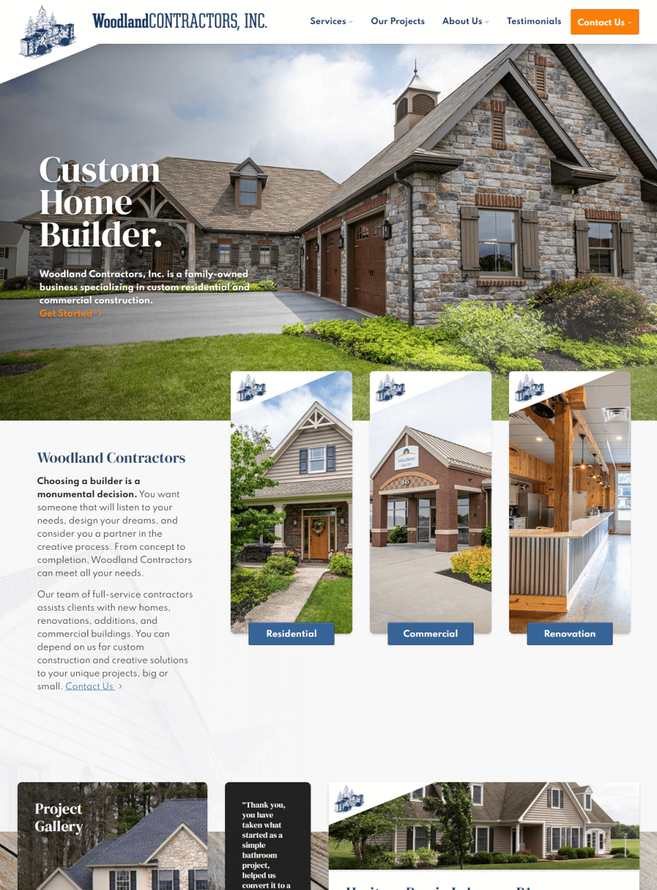 Woodland Contractors Woodland Contractors