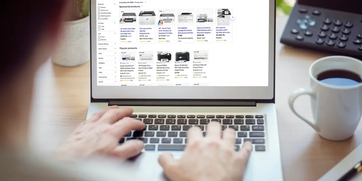Amazon advertising services for product visibility