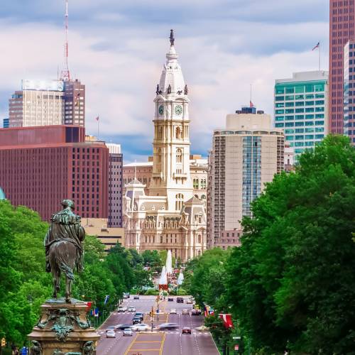 Sharp Innovations Philadelphia PA — city skyline and historic landmarks