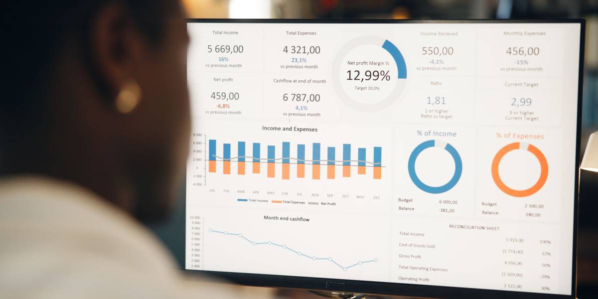 Local SEO services — marketing analytics dashboard with local search metrics