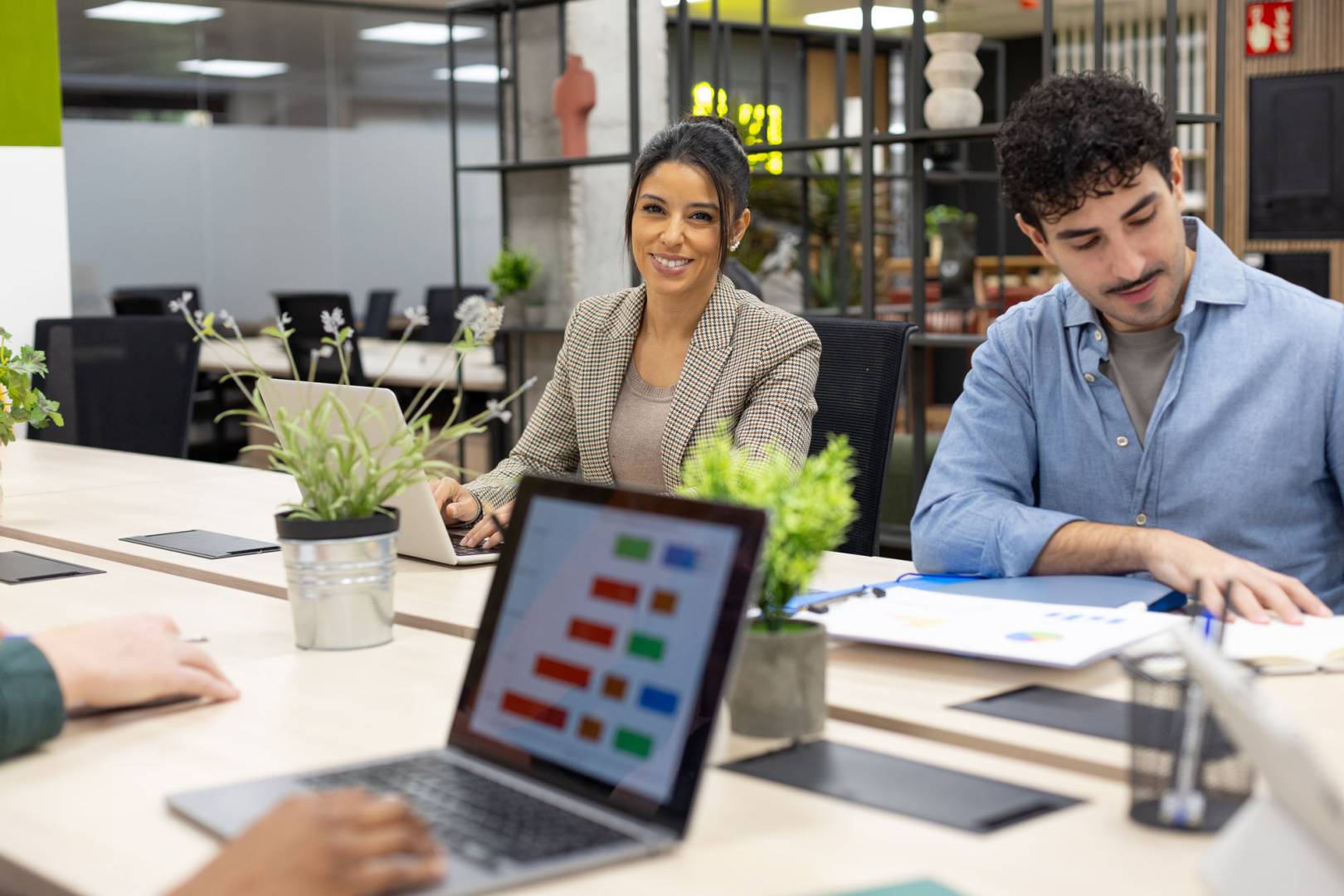 Collaborative workspace at Sharp Innovations