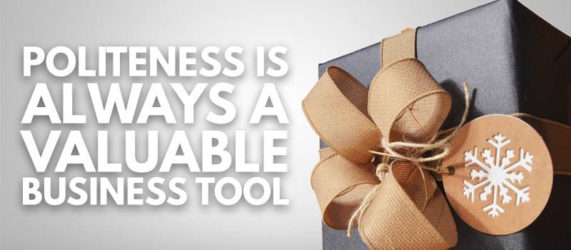 Politeness Is Always A Virtue -- Especially For Websites - Header