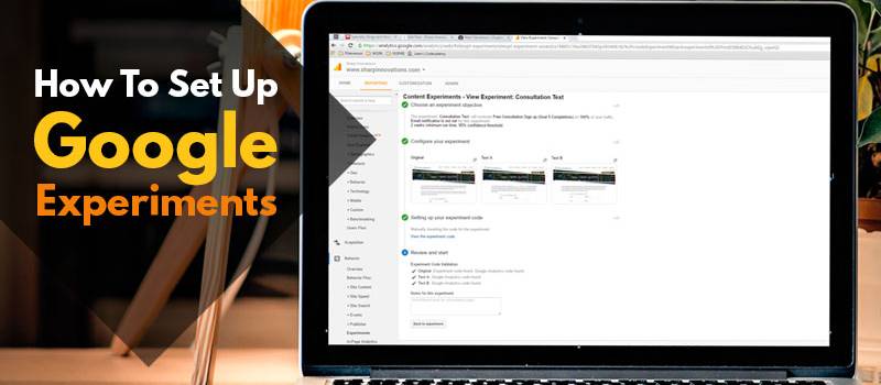 How To Set Up Google Experiments | Header