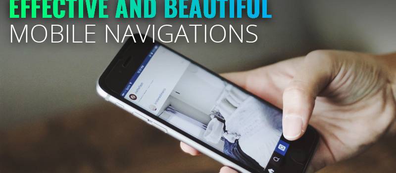Effective and Beautiful Mobile Navigations - Header