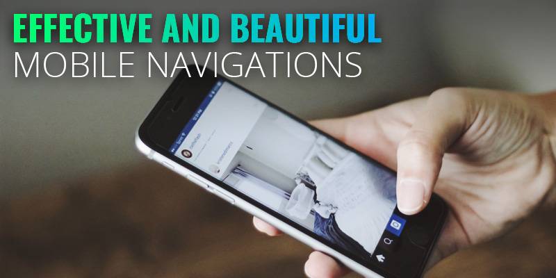 Effective and Beautiful Mobile Navigations - Header