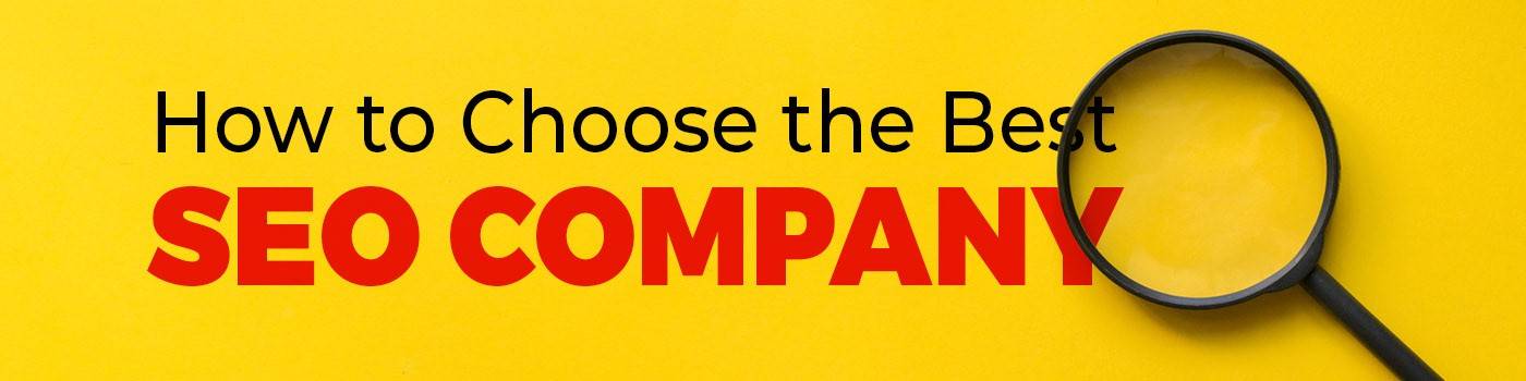 How to choose the best SEO company banner