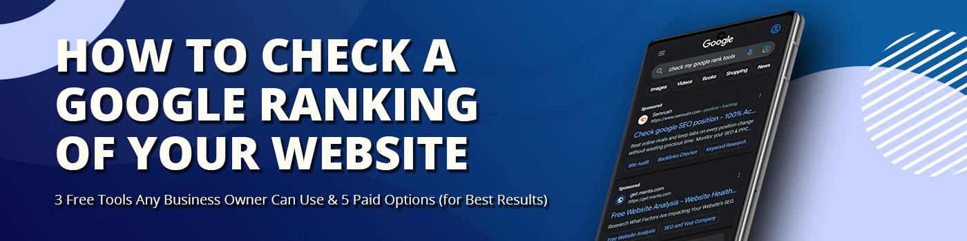 How to Check a Google Ranking of Your Website