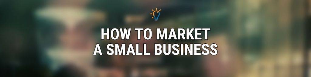 title image for how to market a small business
