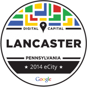 Google's eCity award for Lancaster PA