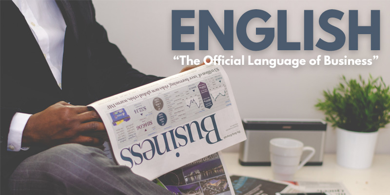 Let’s Make English The Official Language of Business - Header