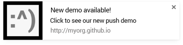Progressive Web App - Push Notification