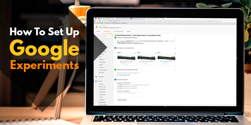 How To Set Up Google Experiments | Header