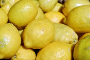 a bunch of lemons