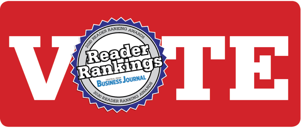 2020 Central Penn Business Journal Reader Rankings vote banner