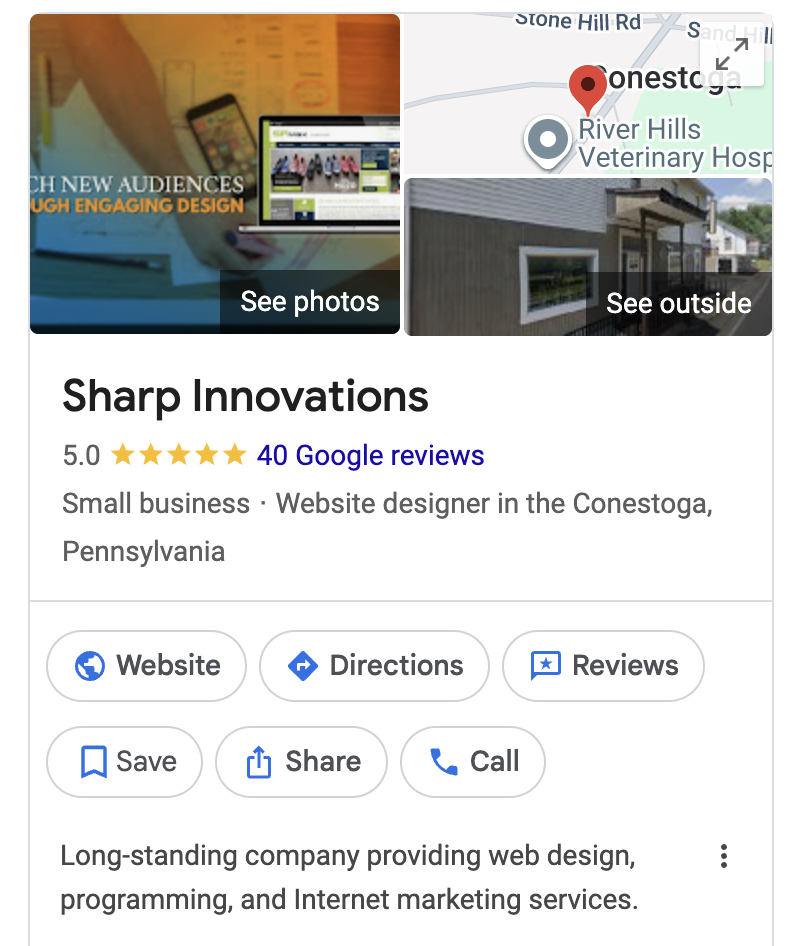 Sharp Innovations Google Business
