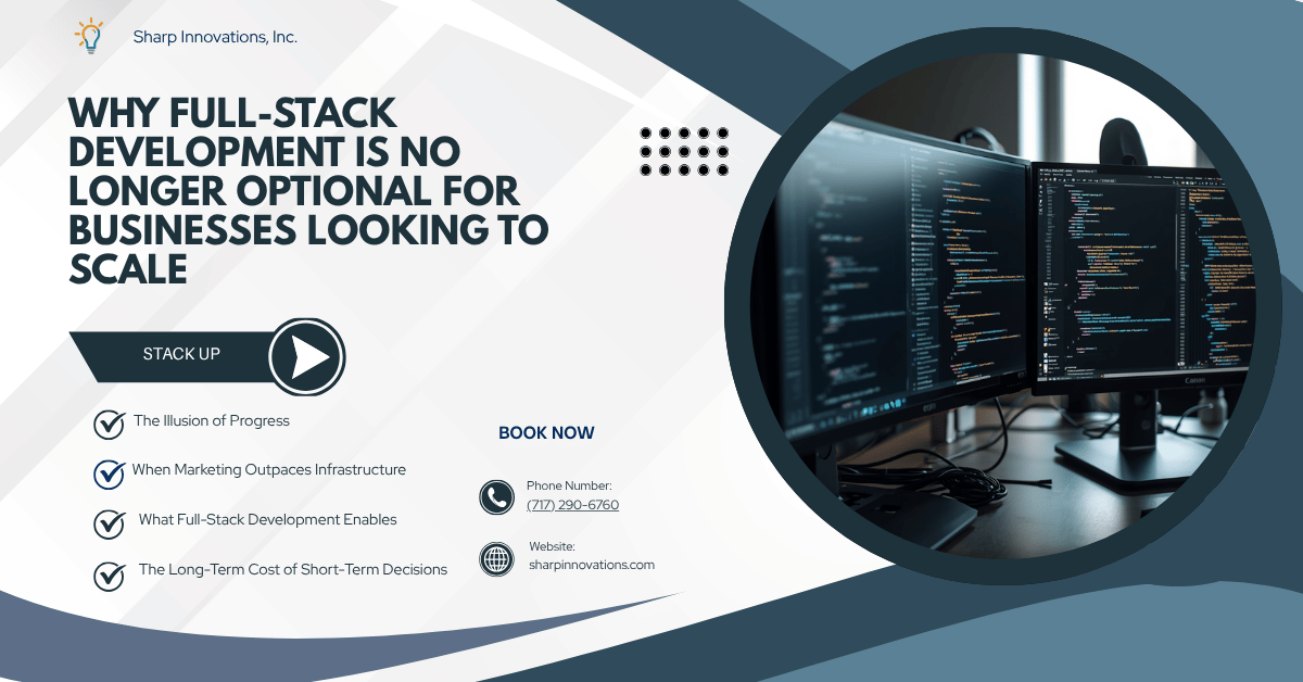 why full-stack development is no longer optional for businesses looking to scale