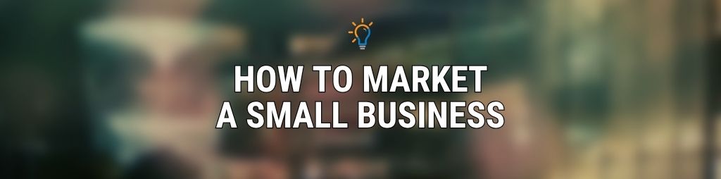 title image for how to market a small business