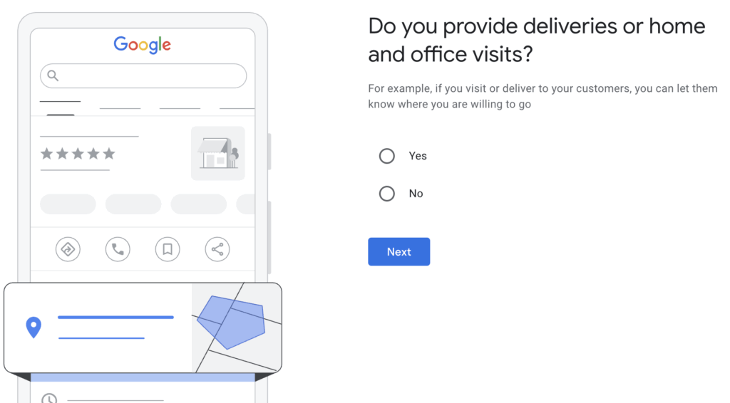 google business office visits