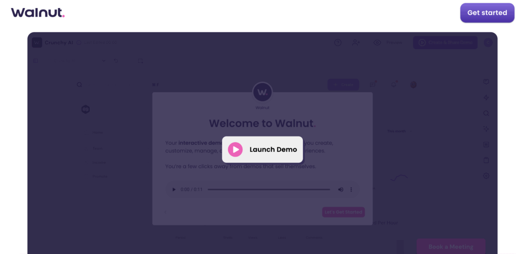 example of brand with interactive demo on website